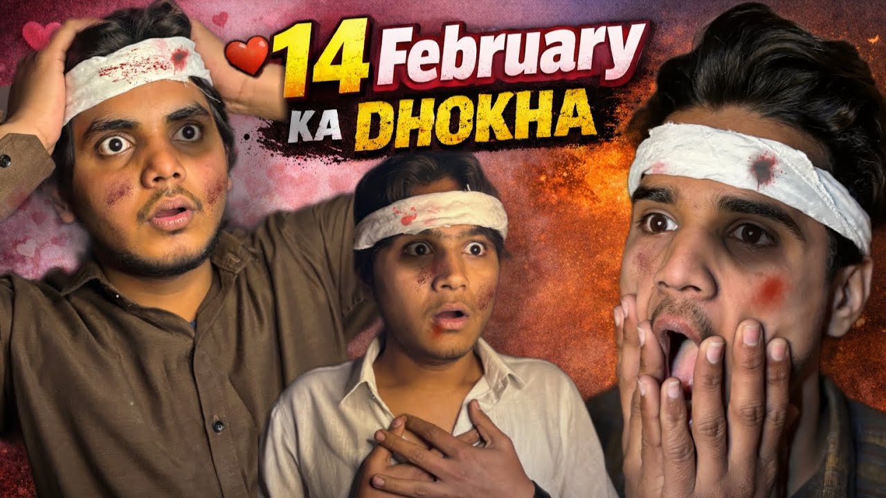 14 February Ka Dhokha 😱 | the final laugh #comedy SHORT MOVIE  
