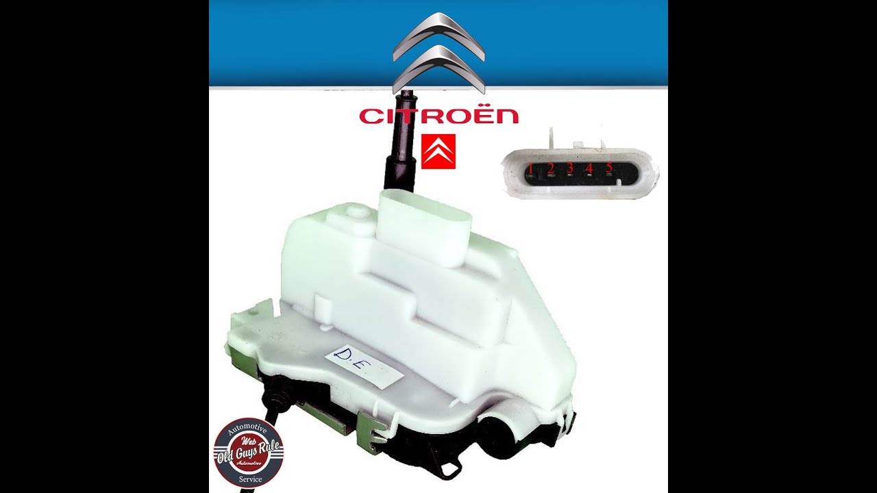 Restauração da Fechadura Elétrica Citroen C3 469 829 80