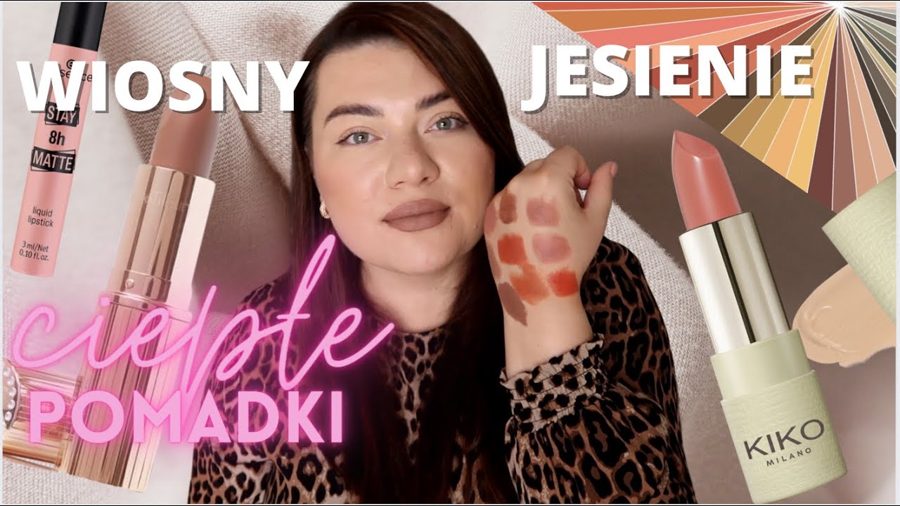 CIEPŁE pomadki NUDE i CZERWIENIE dla Wiosen i Jesieni *YSL, Essence, KIKO, NYX, Charlotte Tilbury*