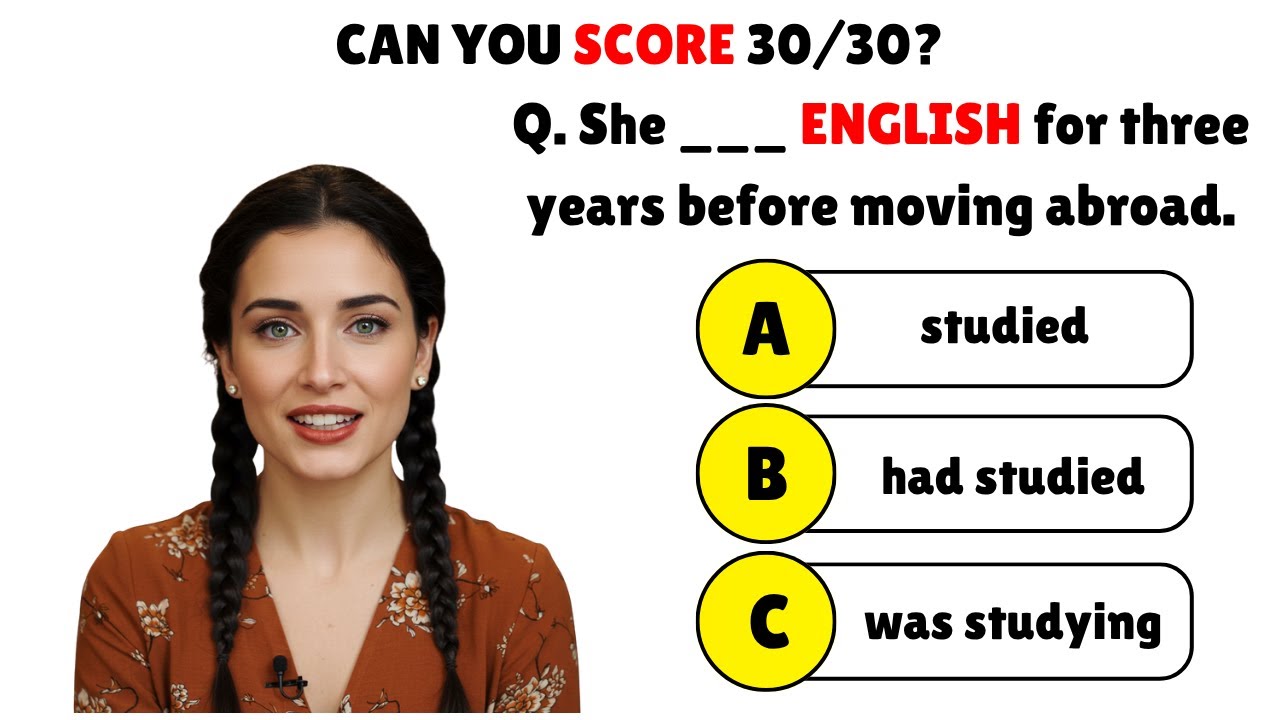 Score 30/30? You’re an English Grammar Genius! 🧠🔥