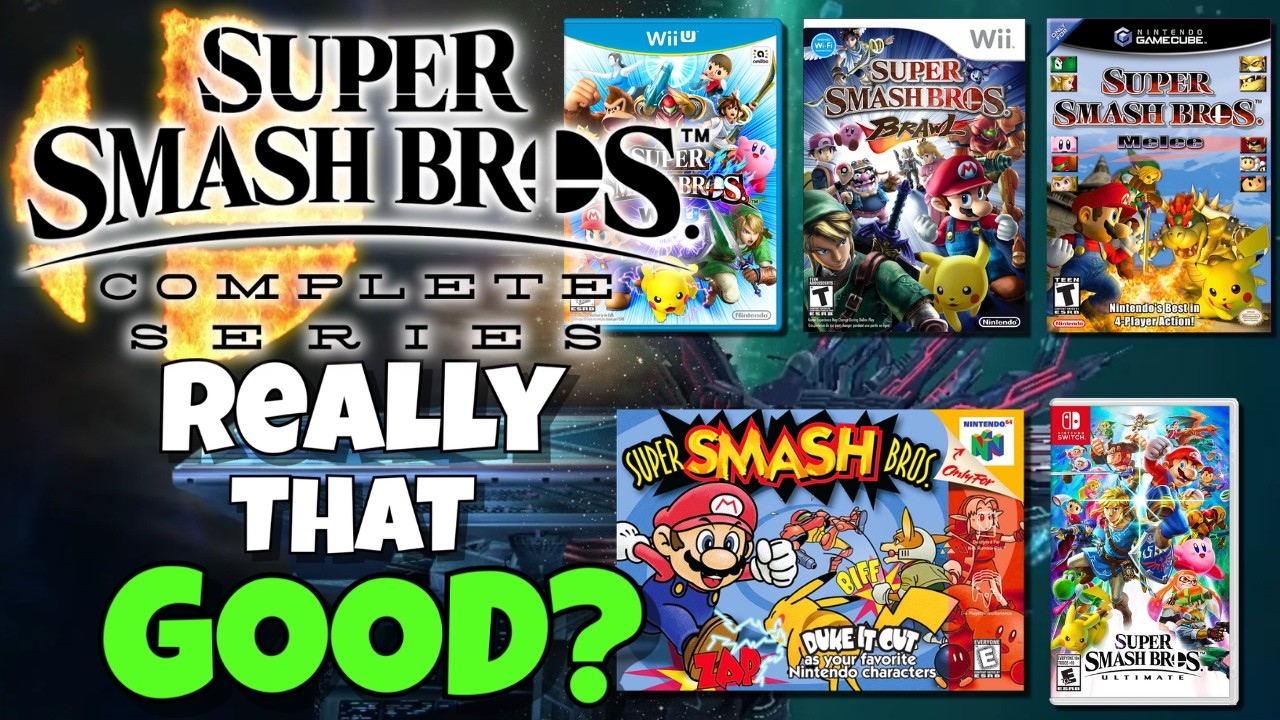 I Replayed EVERY Super Smash Bros Game... It was A LOT