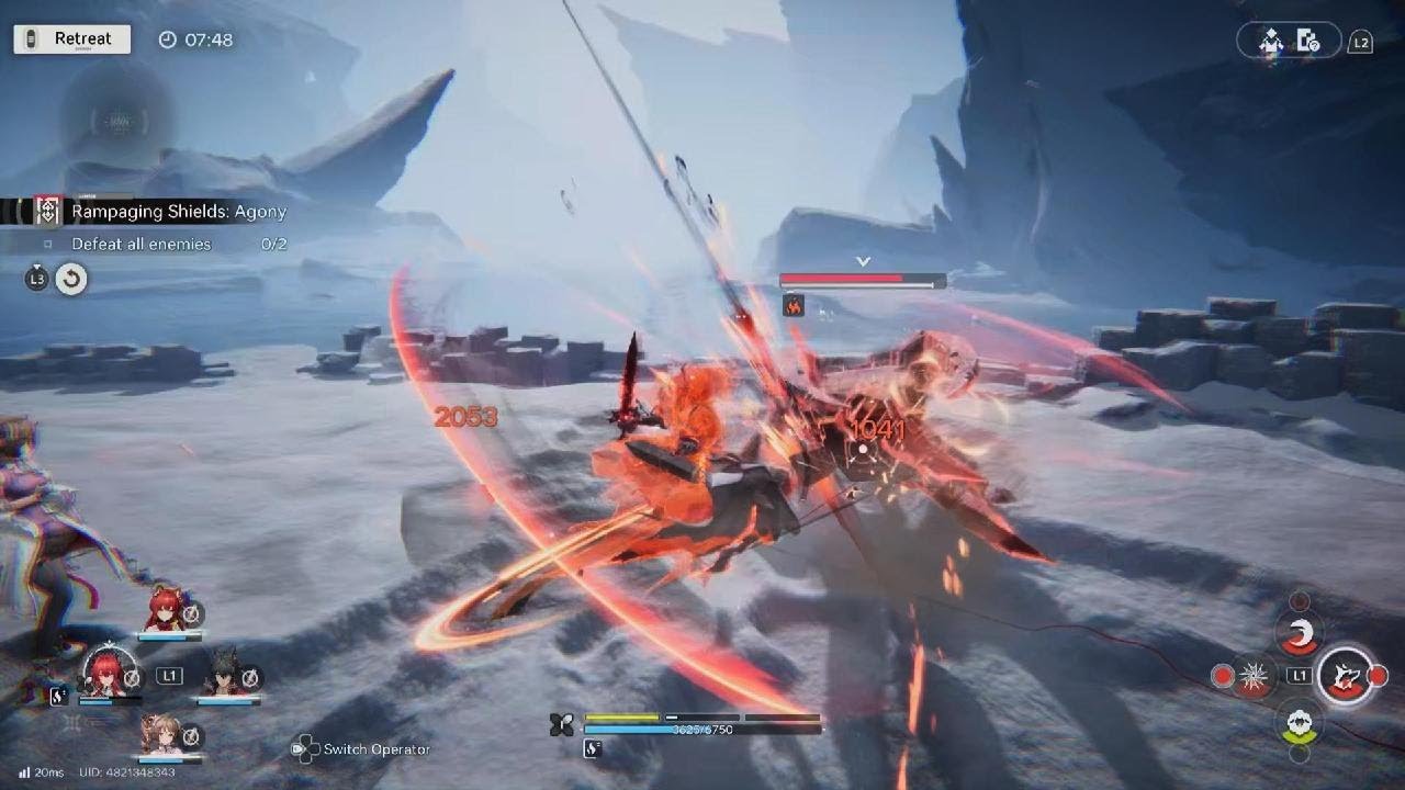 Laevatain team Rampaging Shields