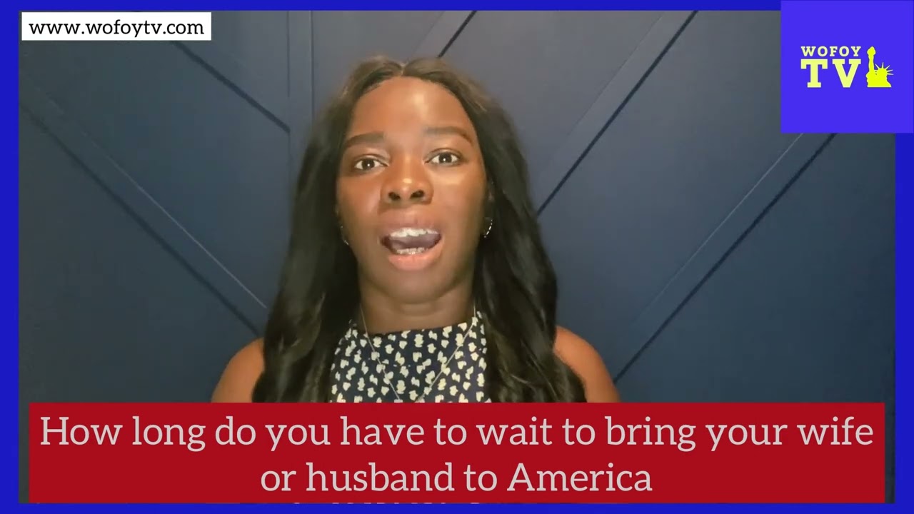 How long will it take for you to bring wife/husband/children after entering USA with Lottery Visa