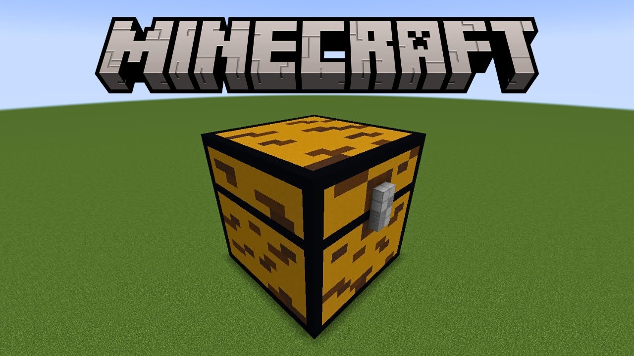 Как построить гигантский сундук в Minecraft