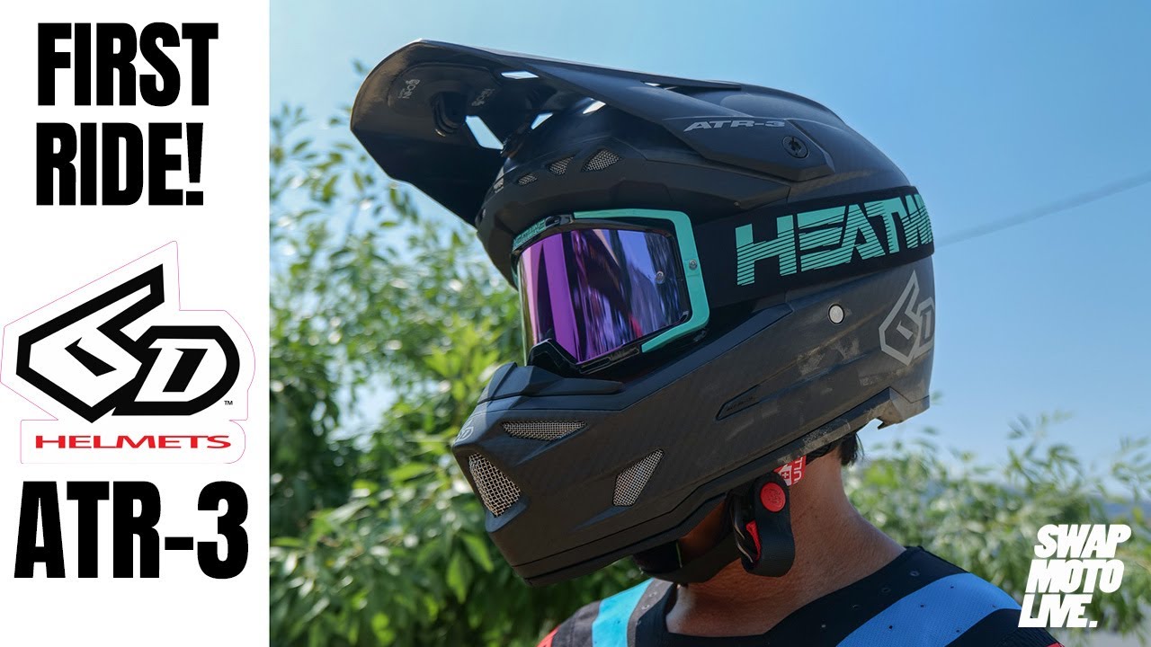 6D Helmets Has An ALL-NEW MOTO HELMET! | First Ride in the ATR-3