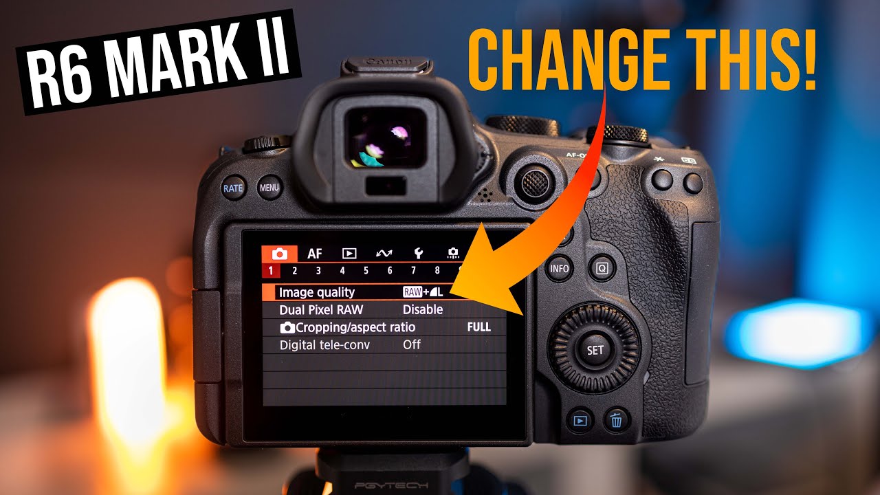 The Best Settings for the Canon R6 Mark II!