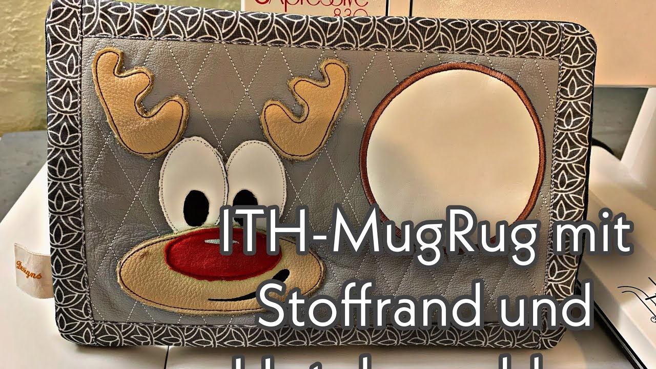 ITH- MugRug mit Stoffrand und Hotelverschluss