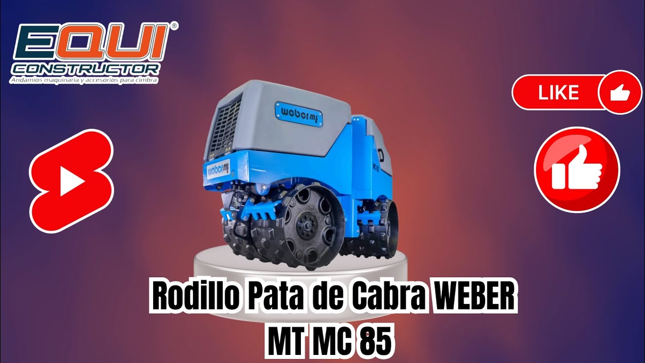 Rodillo Pata de Cabra WEBER MT MC 85