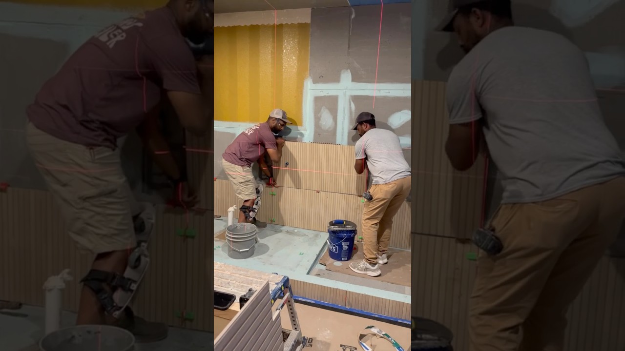 Remodelaci&oacute;n de ba&ntilde;o con azulejos Japandi