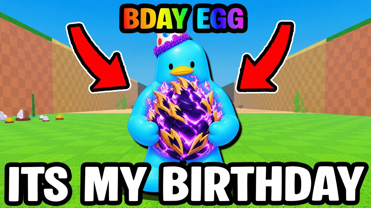 I GOT BIRTHDAY EGGS from OWNERS OF STEAL AN EGG...
