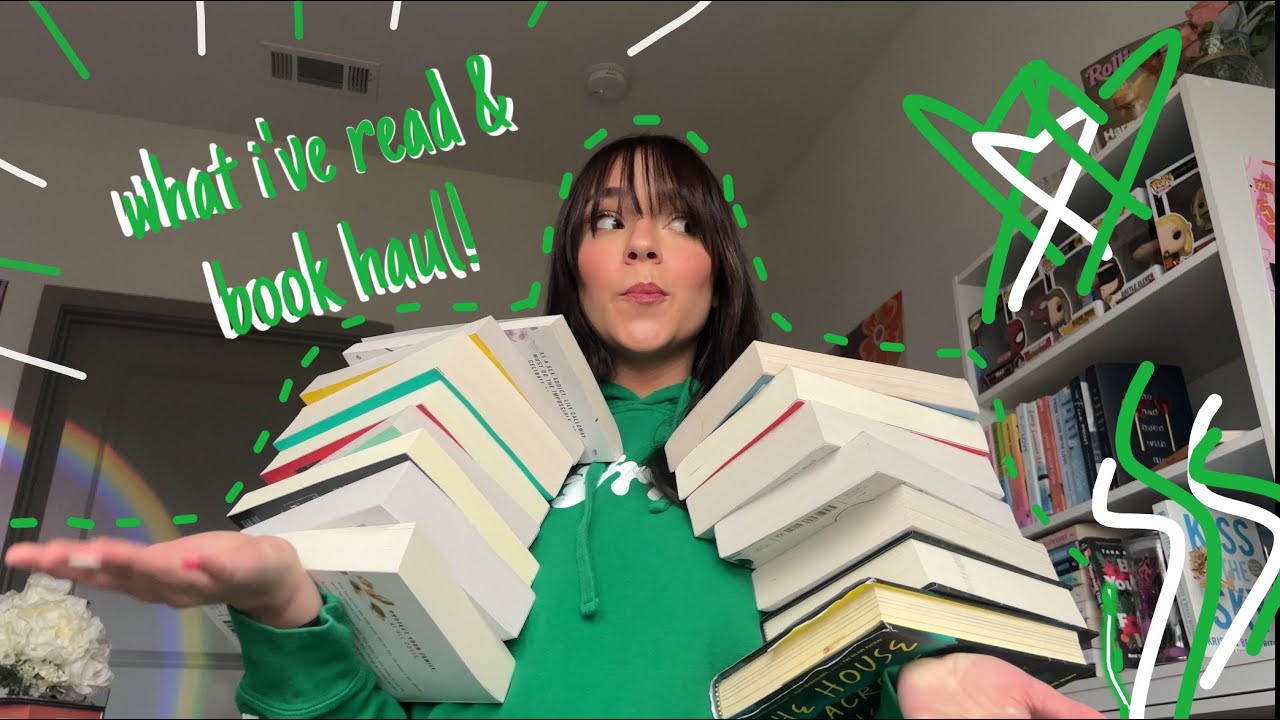 a very bookish video✨📖 book shopping, jan & feb reads, & more!