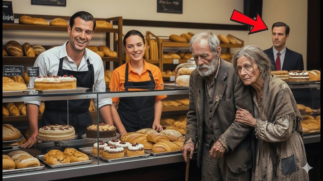 ¿Tendrías Un Pastel Caducado Para Mi Esposa Preguntó El Sintecho… Pero El Millonario Lo Vio Todo…