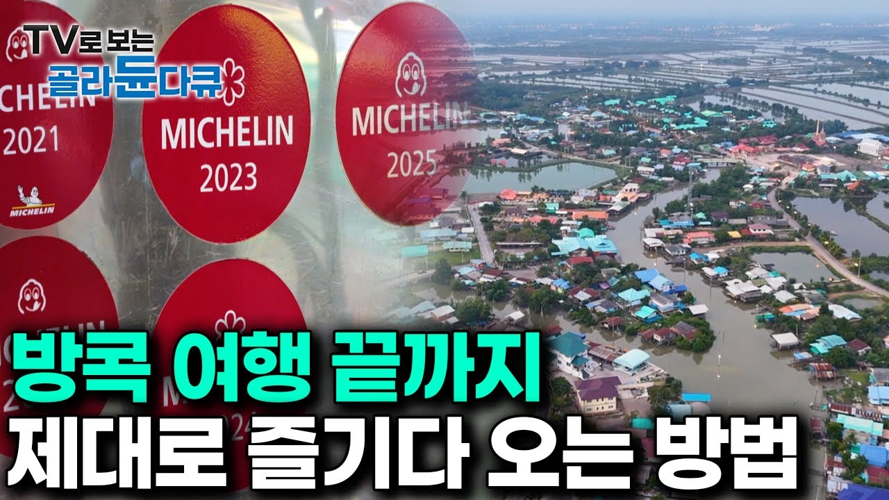 방콕에만 있긴 너무 아쉽다｜방콕에서 출발해 당일치기로 다녀올 수 있는 근교 투어｜세계테마기행｜#골라듄다큐