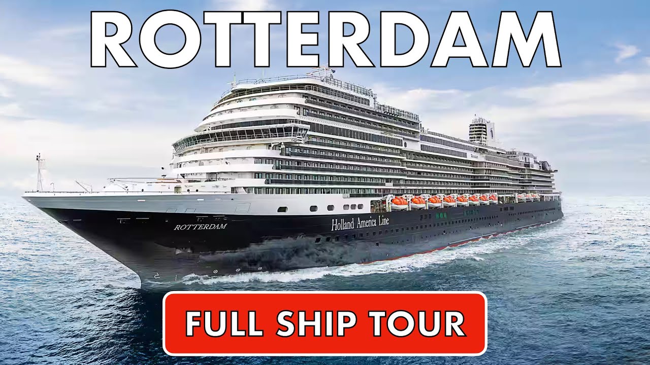 Holland America Line Rotterdam - Full Ship Tour