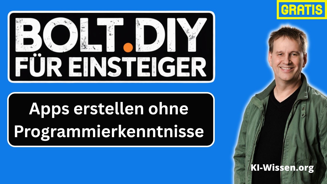 Bolt.diy: Kostenlos Apps erstellen ohne Programmierkenntnisse