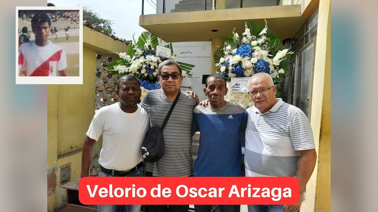 'Aguja' Baza, 'Puma' Matthias, Augusto Prado y el 'Ruso' Delgado recuerdan a su amigo Oscar Arizaga