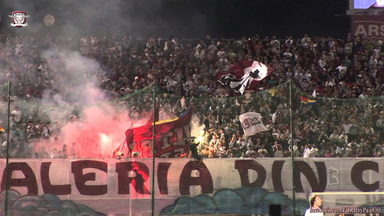 GALERIA DIN CERURI, coregrafie în memoria foștilor mari rapidiști @ Rapid - Steaua (1-1) 29.04.2012