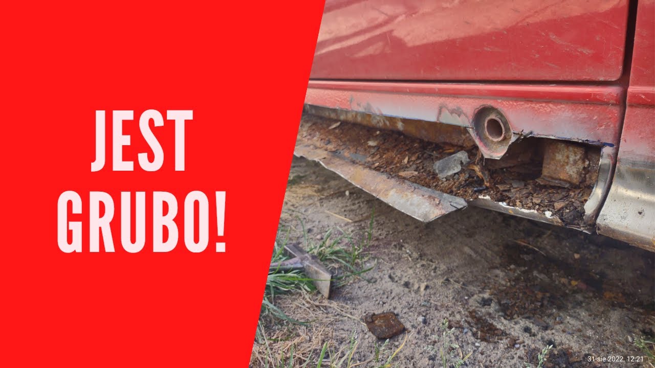 Czyszczę progi w moim E36 i sprawdzam co tam się kryje