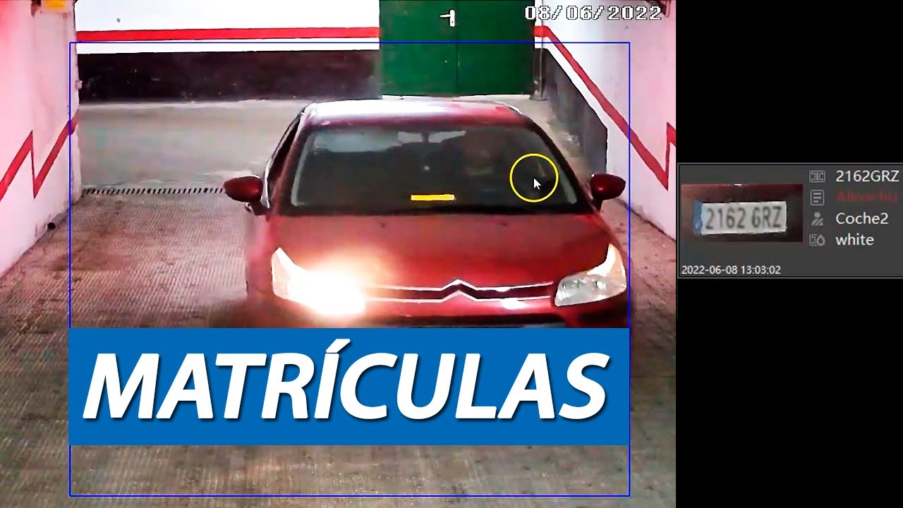 DEMOSTRACIÓN reconocimiento de MATRÍCULAS con cámaras LPR  // SuperInventos.com
