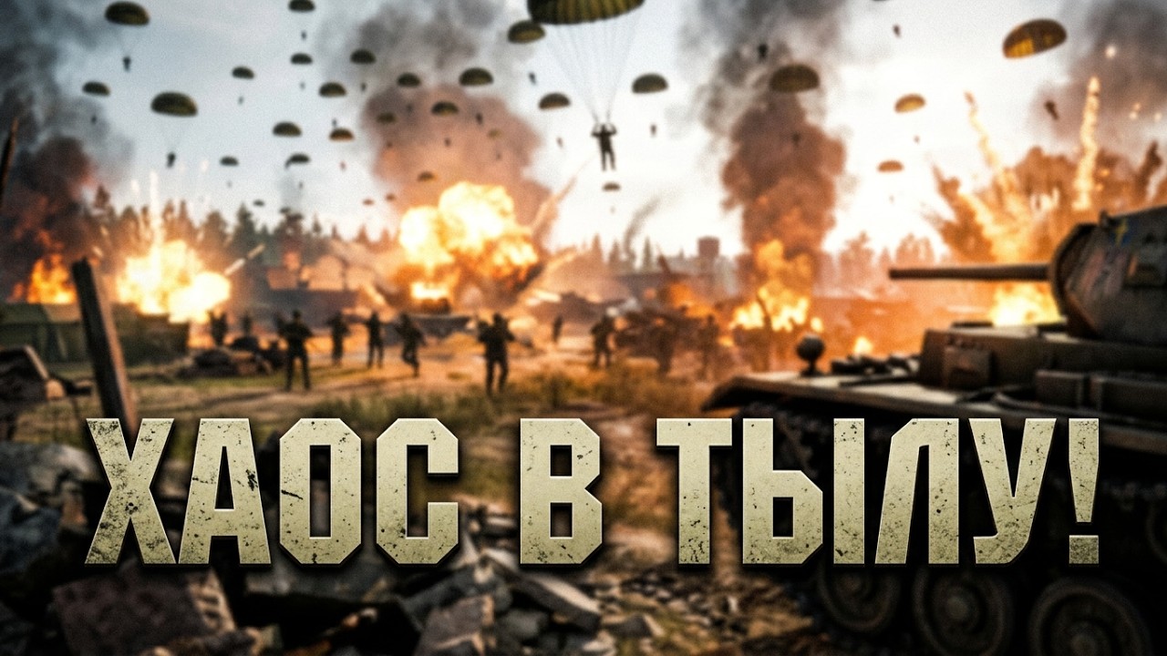 Блицкриг 2 1945 Швеция-Китай. Рискованная высадка десанта Геннадия и лютейший хаос у меня в тылу.