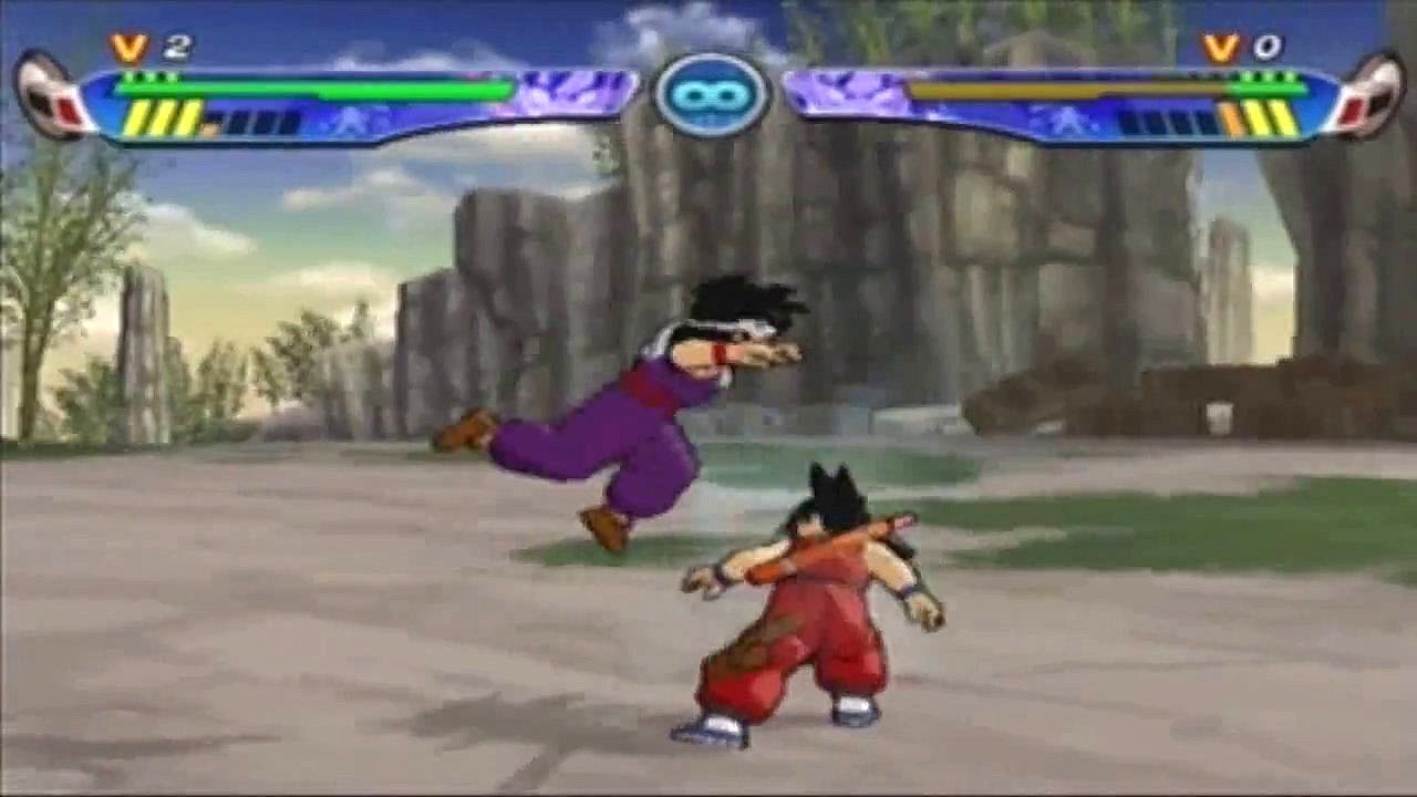 DBZ Budokai 3 Kid Goku vs Kid Gohan