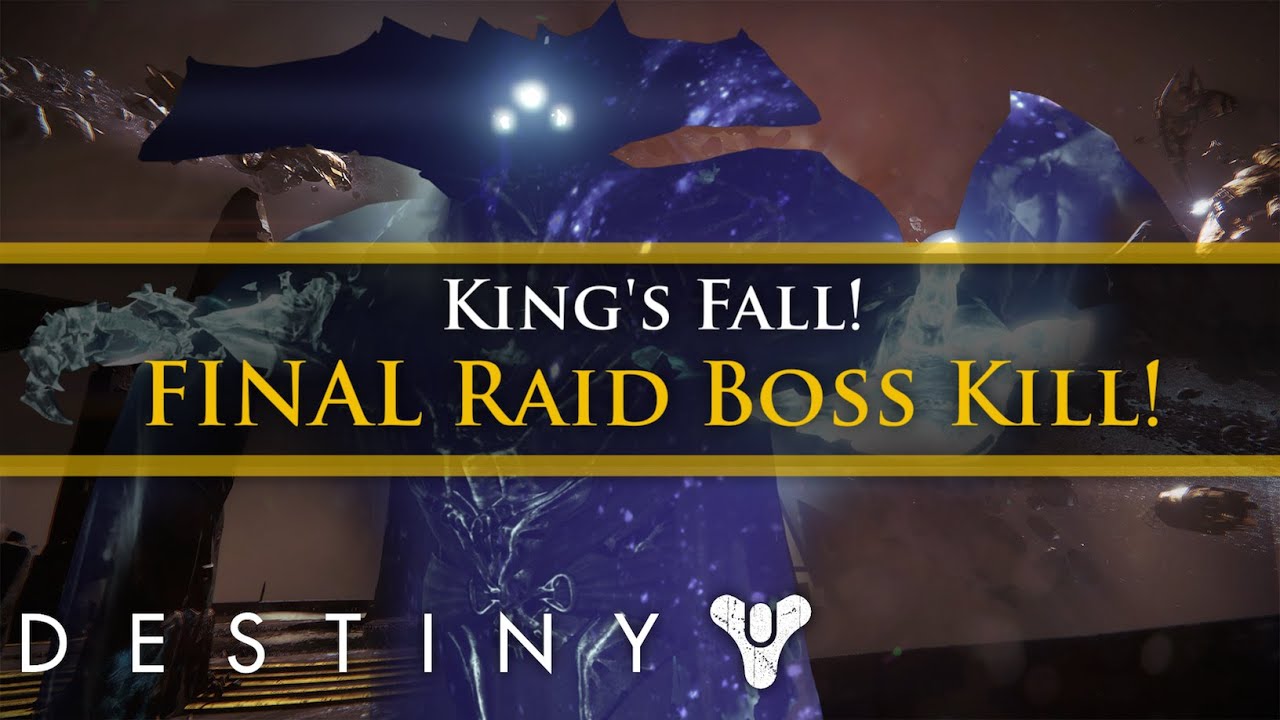 Destiny - The Taken King Raid: King's Fall Final Boss Fight
