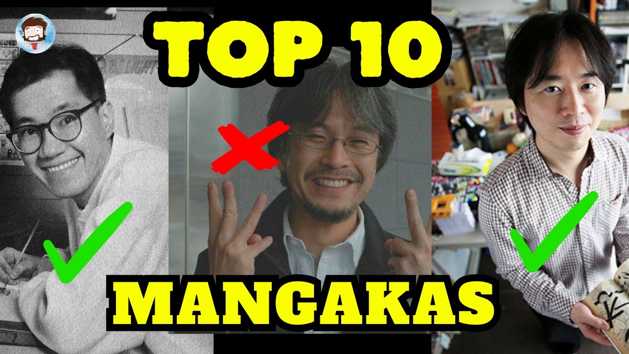 TOP 10 MANGAKAS QUE INFLUYERON EN MI ESTILO DE DIBUJO ACTUAL | CRSITA DRAW