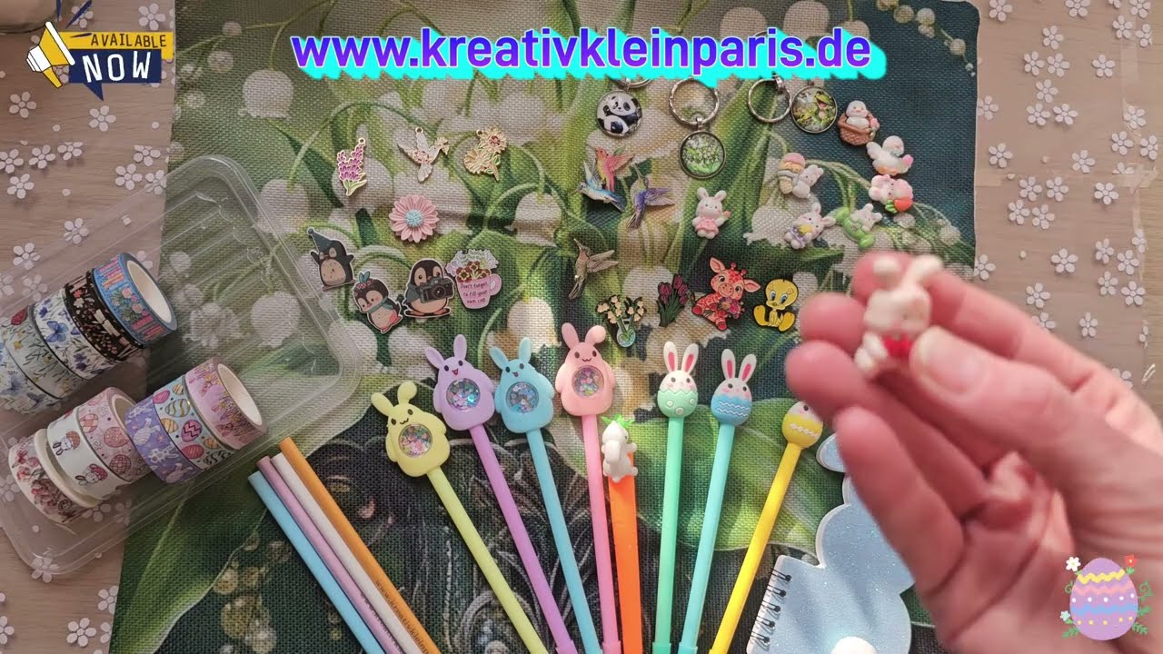 🆕️ Diamond Painting 💎 Kreativ Klein-Paris 🗼 Osterzeit 🐰🐣 und Frühlingszeit 🌷🪻