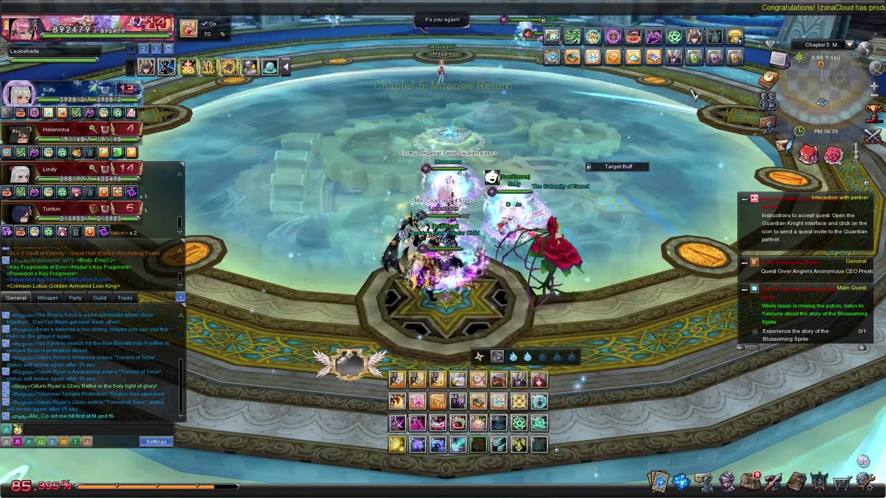 Aura Kingdom Online - SLV 14 Star Caller Carry Vault of Eternity in June 2025