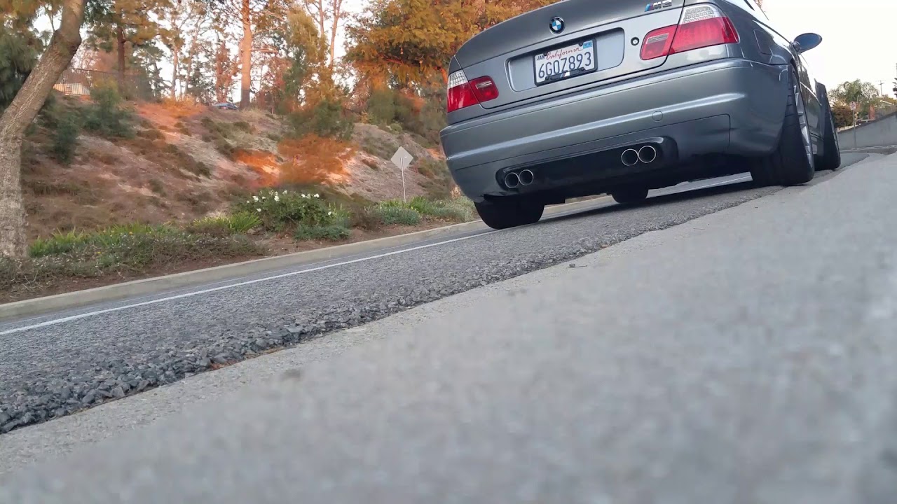 2004 M3 Evolve CSL Airbox, Headers, Euro cats, stock sect 2 & 3
