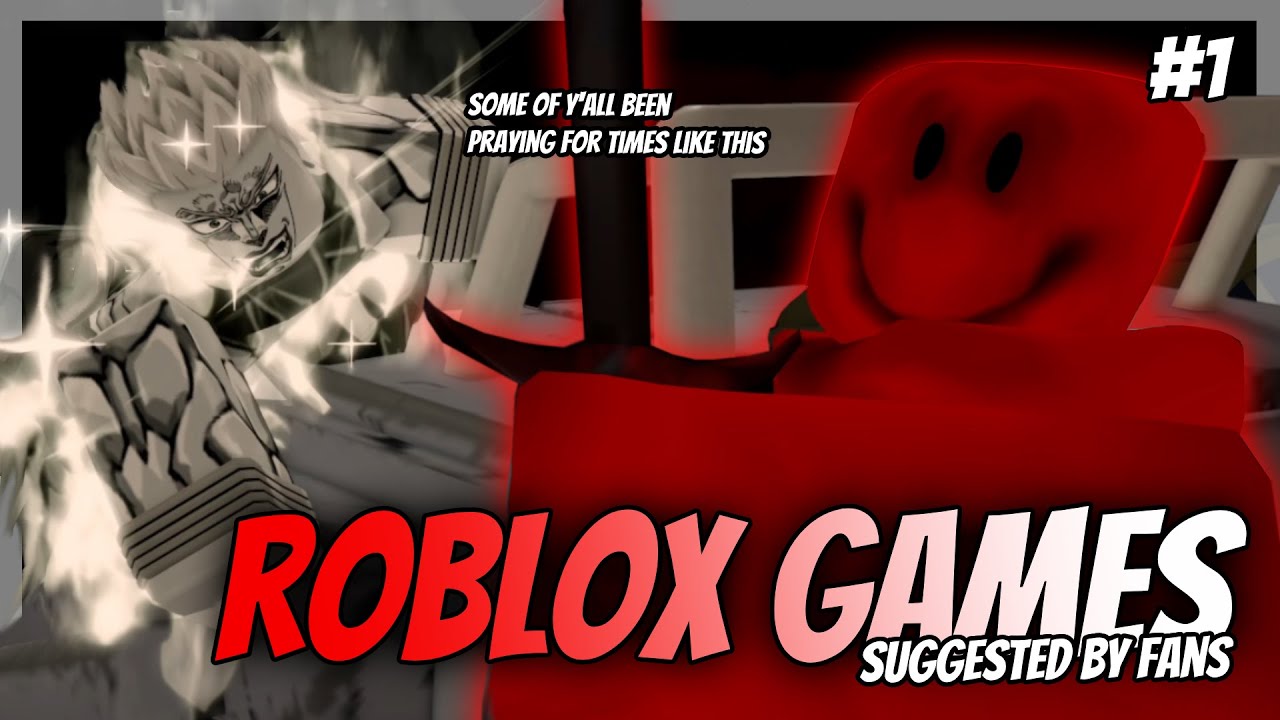 WE GOTTA DO THIS MORE OFTEN!! | Playing Roblox Games Suggested By Fans...