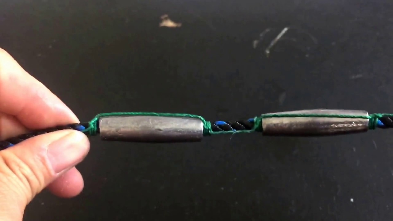 Cast net: how to tie leads to castnet lead line