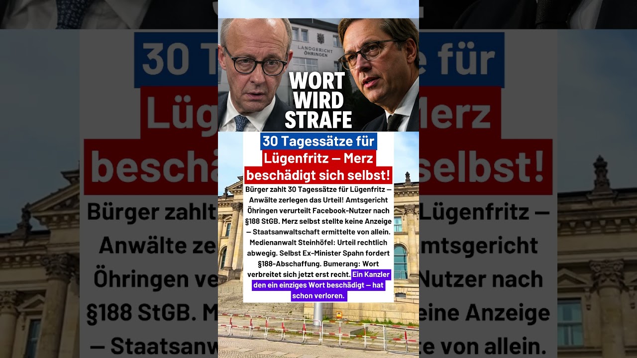 B&uuml;rger zahlt Strafe f&uuml;r ein Wort &mdash; und jetzt sagen es alle erst recht! #deutschland