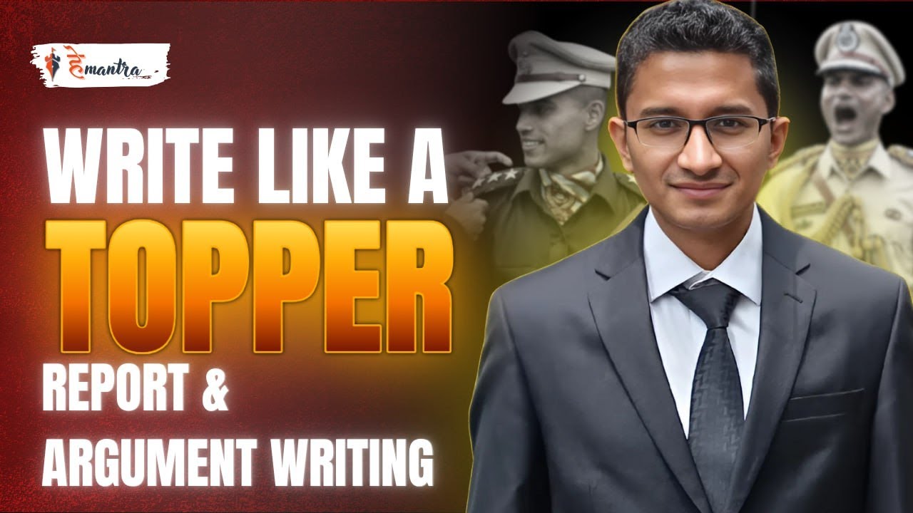 Master Report & Argument Writing for UPSC CAPF | Aayush Sir&rsquo;s Expert Session