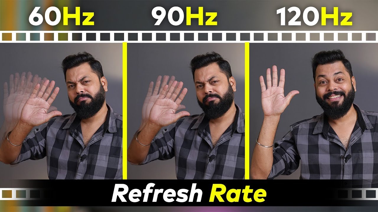 What is Screen Refresh Rate ⚡ ⚡ ⚡ Refresh Rate Explained 60Hz Vs 90Hz Vs 120Hz #ArunExplains