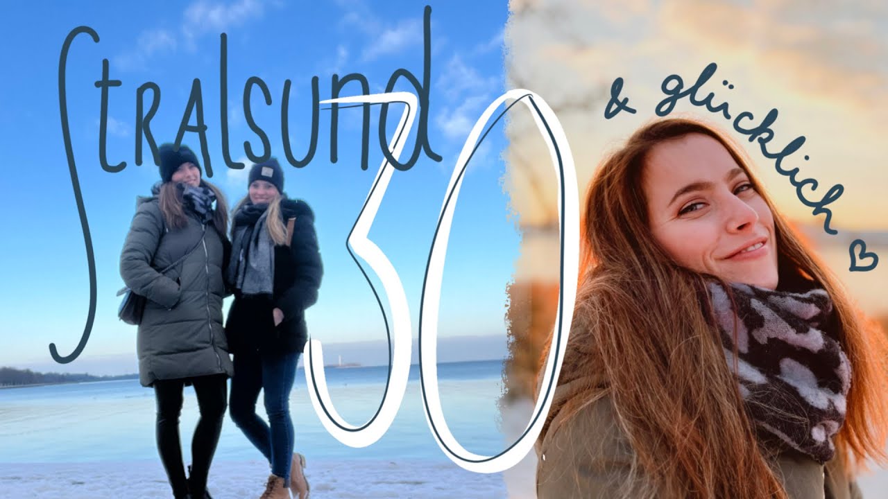 Auf einmal 30 & immer noch Single 😅 - Vlog Stralsund 🌊