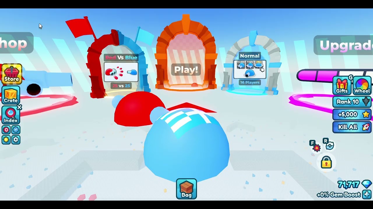 Doing rocket speed glitch roblox tan game red vs blue