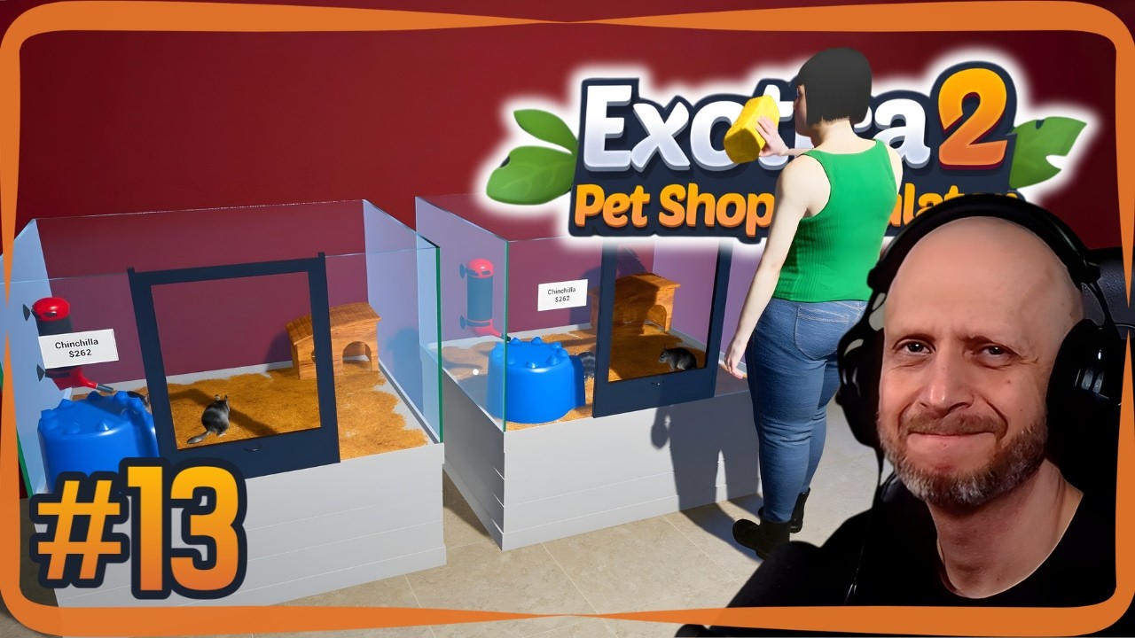 #13 - CHINCHILLAS & REX RABBITS - EXOTICA 2 - Let's Play Deutsch