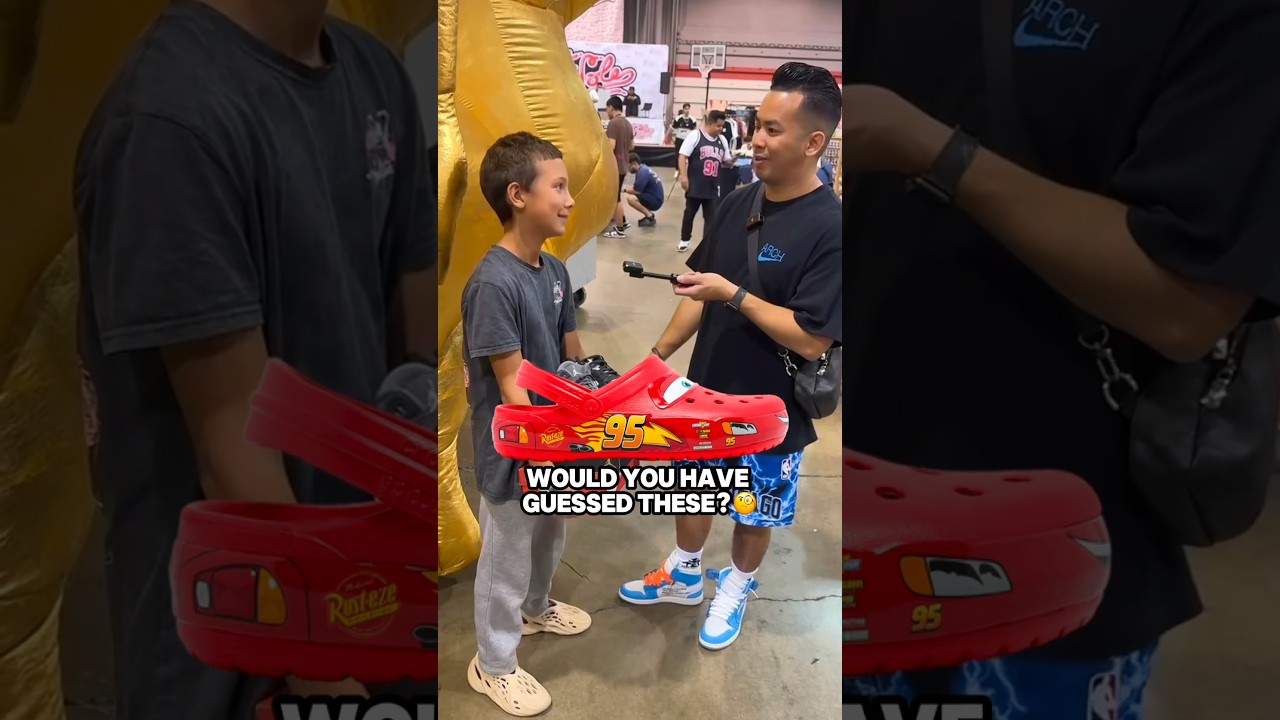 Are lightning McQueen crocs a collector sneaker??? 😬