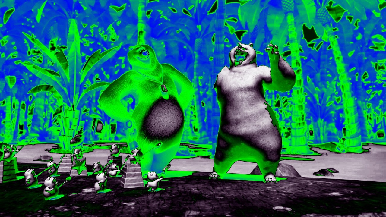 Grizzy & The Lemming / The statue of Grizzy Sponsord by Gamavision Effects Extended
