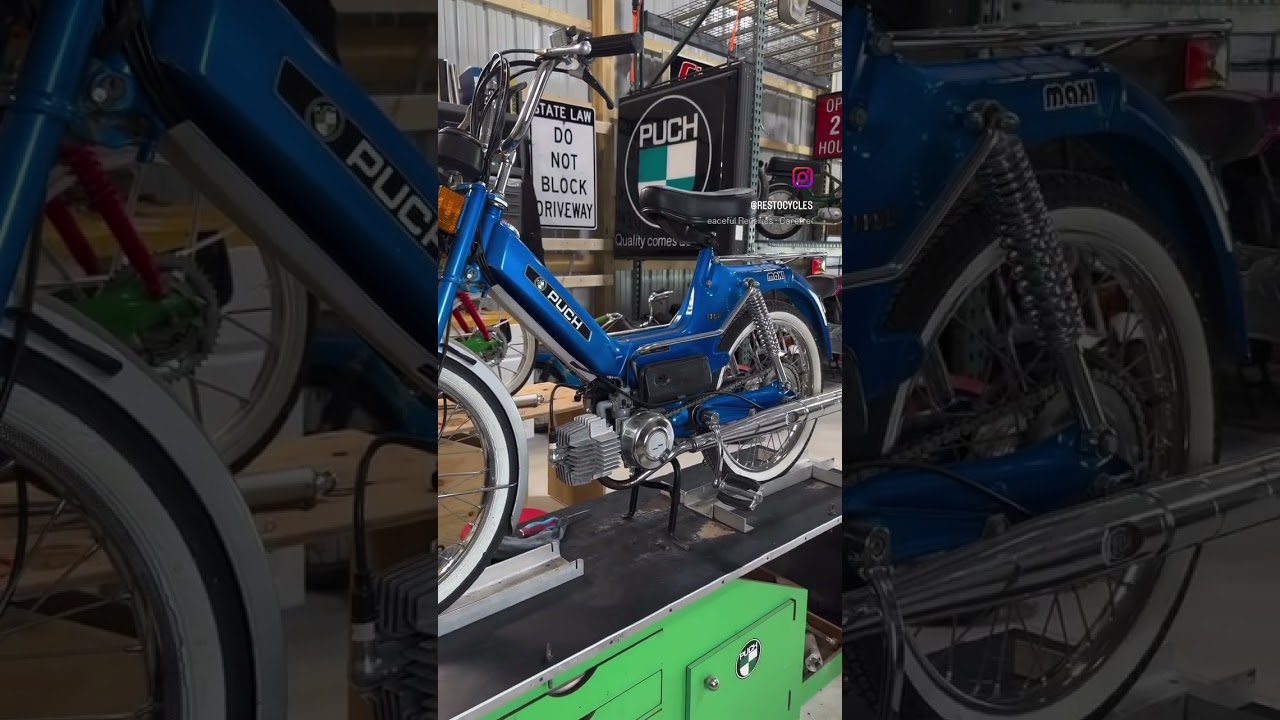 1997 Puch Maxi || #moped #scooter #mofa #t&ouml;ffli #engine #motor #puch #vespa #50cc #restoration #fix