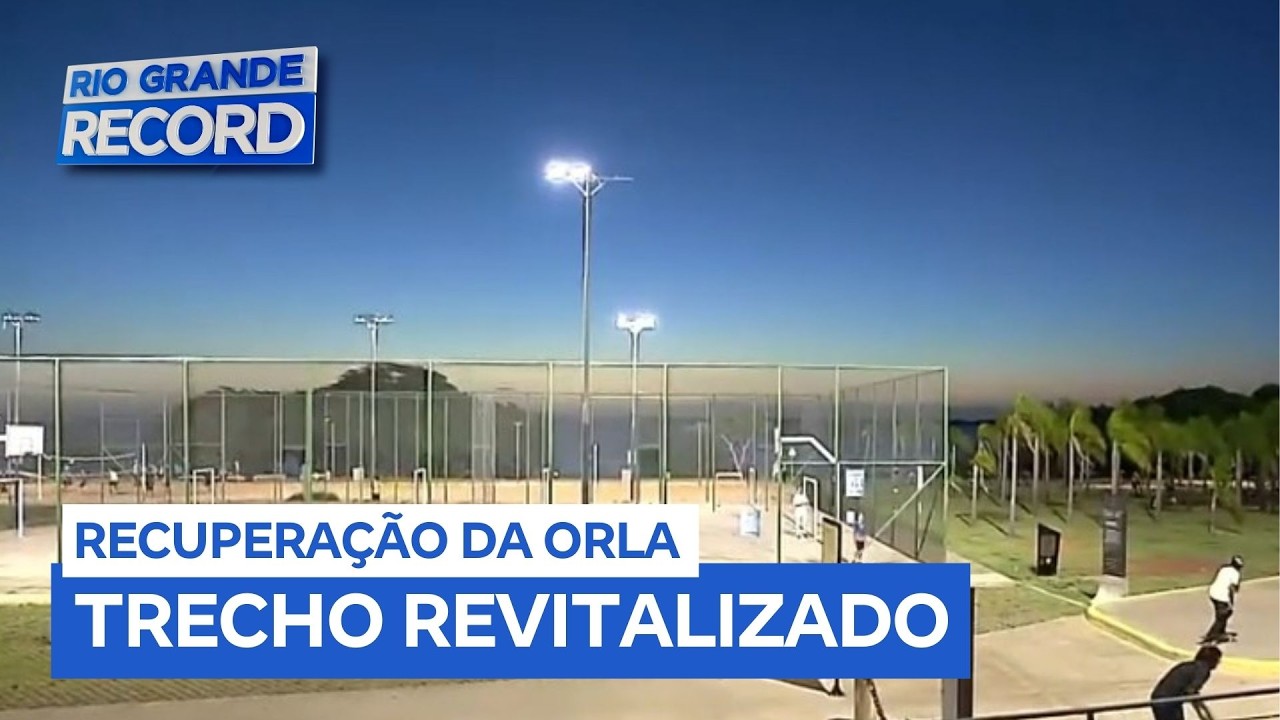 Orla do Guaíba é reaberta após revitalização de 1,5 km em Porto Alegre (RS)