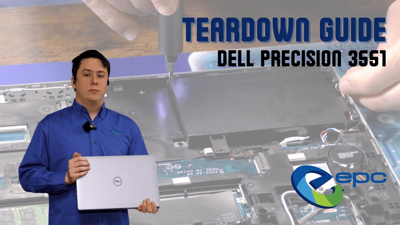 How to Teardown a Dell Precision 3551 Laptop!