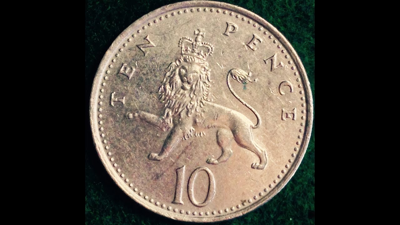 1992 - Ten Pence Coin United Kingdom (Small Type)