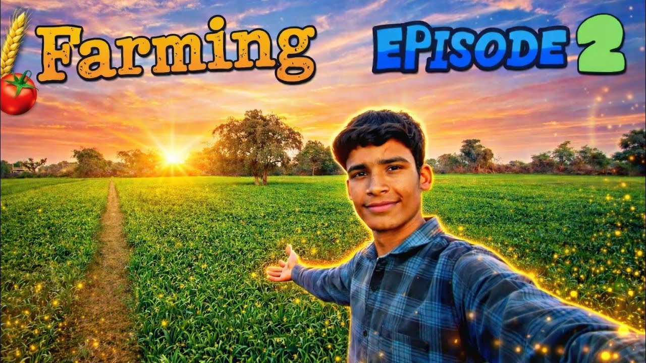 I will irrigate my field today | farming