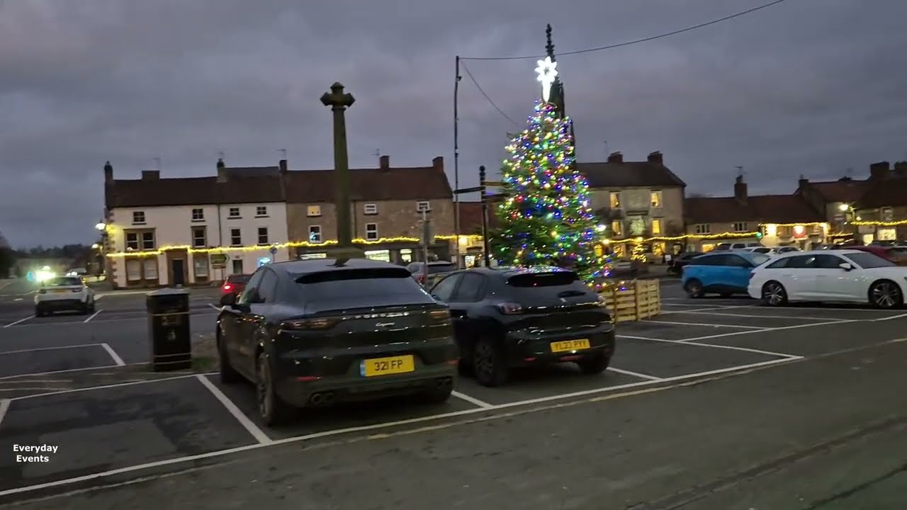 Christmas in Helmsley North Yorkshire.
