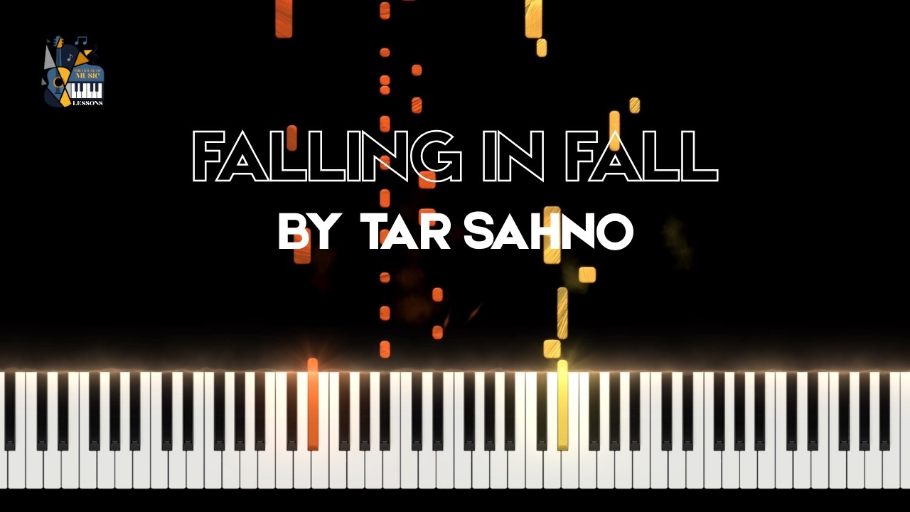Falling in Fall - Tar Sahno // Synthesia Piano Tutorial
