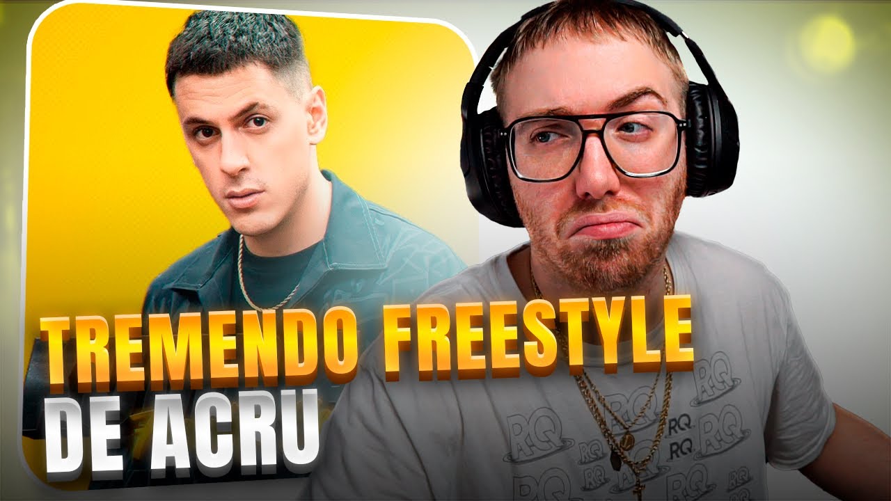 RODRIGO QUESADA REACCIONA A ACRU KUMBIA 0800 FREESTYLE SESSIONS #10