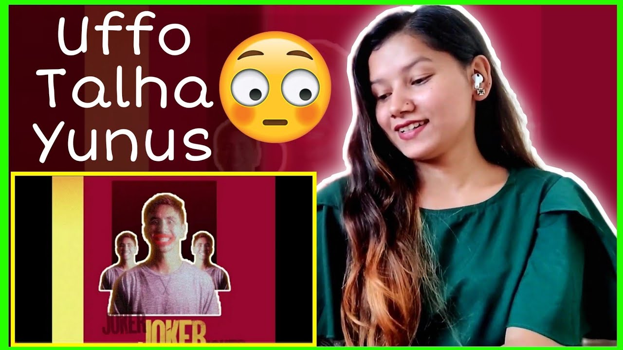 JOKER (DISS) Reaction | TALHAH YUNUS (Prod. by UMAIR) [Official Audio] | Ruchika Chhetri Reaction