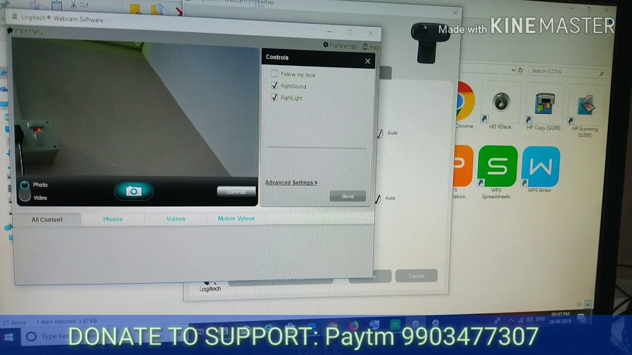 WEBCAM SETTINGS MIRROR IMAGE INVERTED